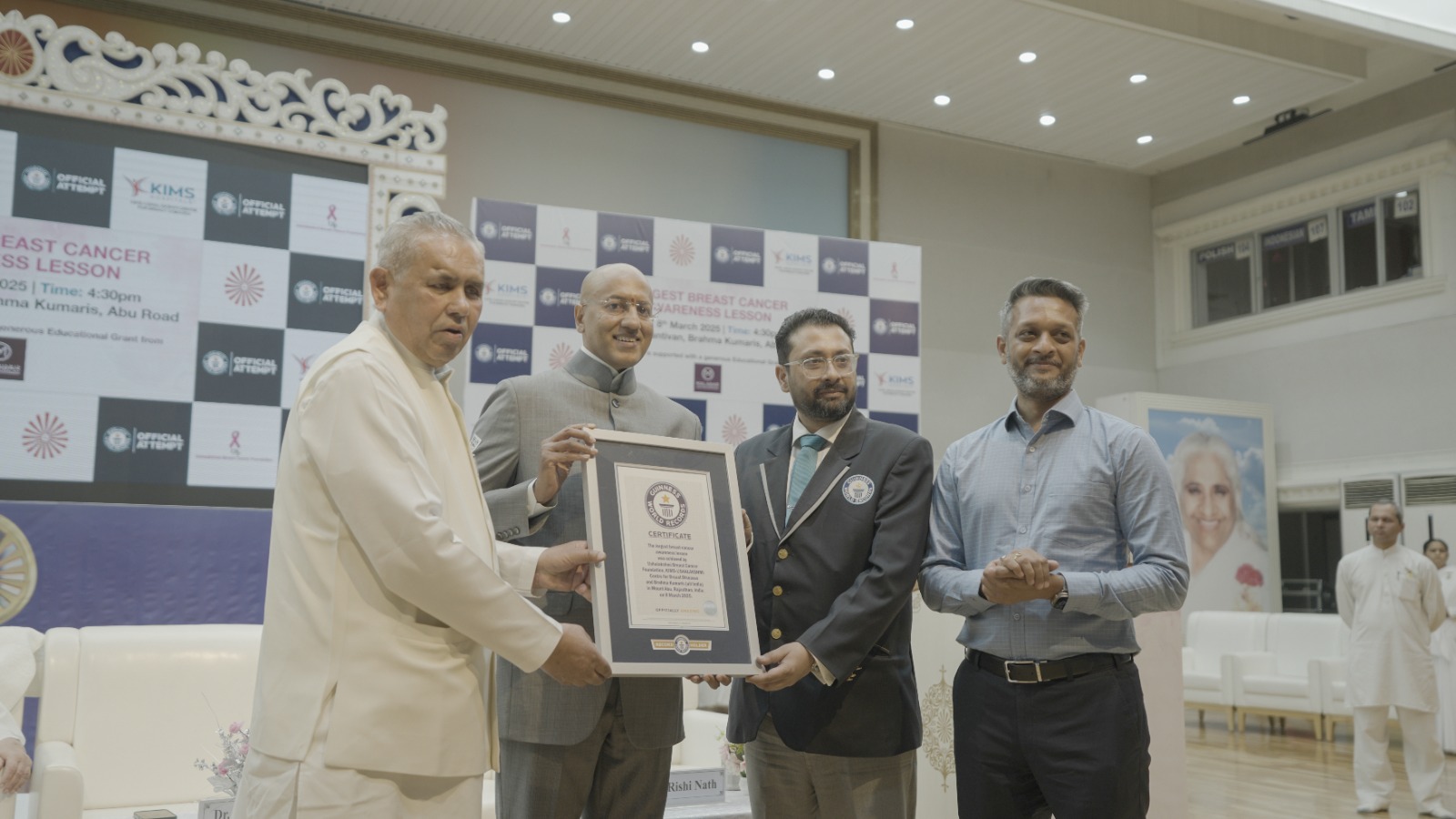 Largest Breast Cancer Awareness Lesson