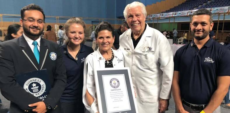 Most Hearing Screening Done in 8 Hours