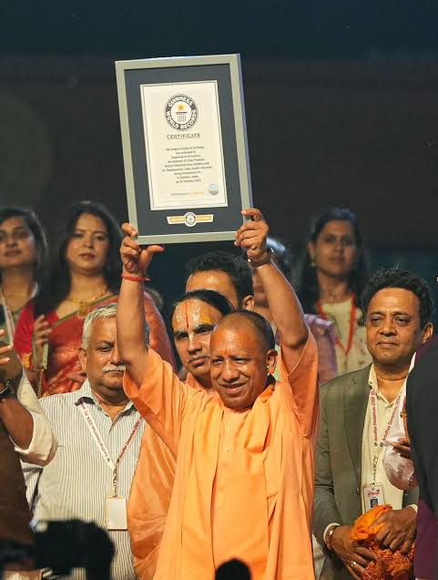 Largest Display of Oil Lamps 